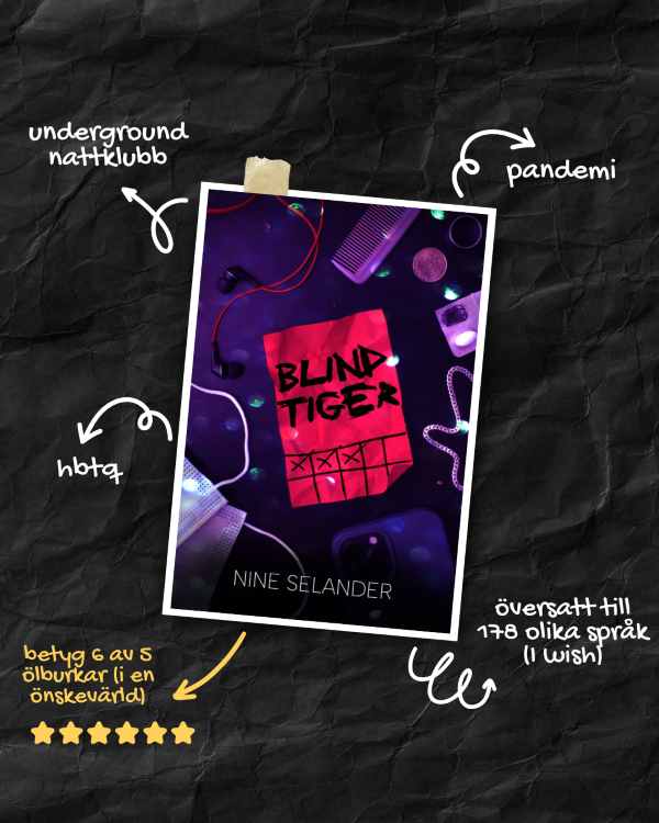 blind tiger boken nine selander